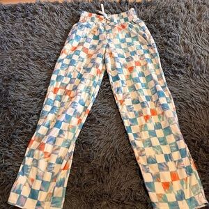 Cat & Jack Colorful Checkered Pajama Bottoms